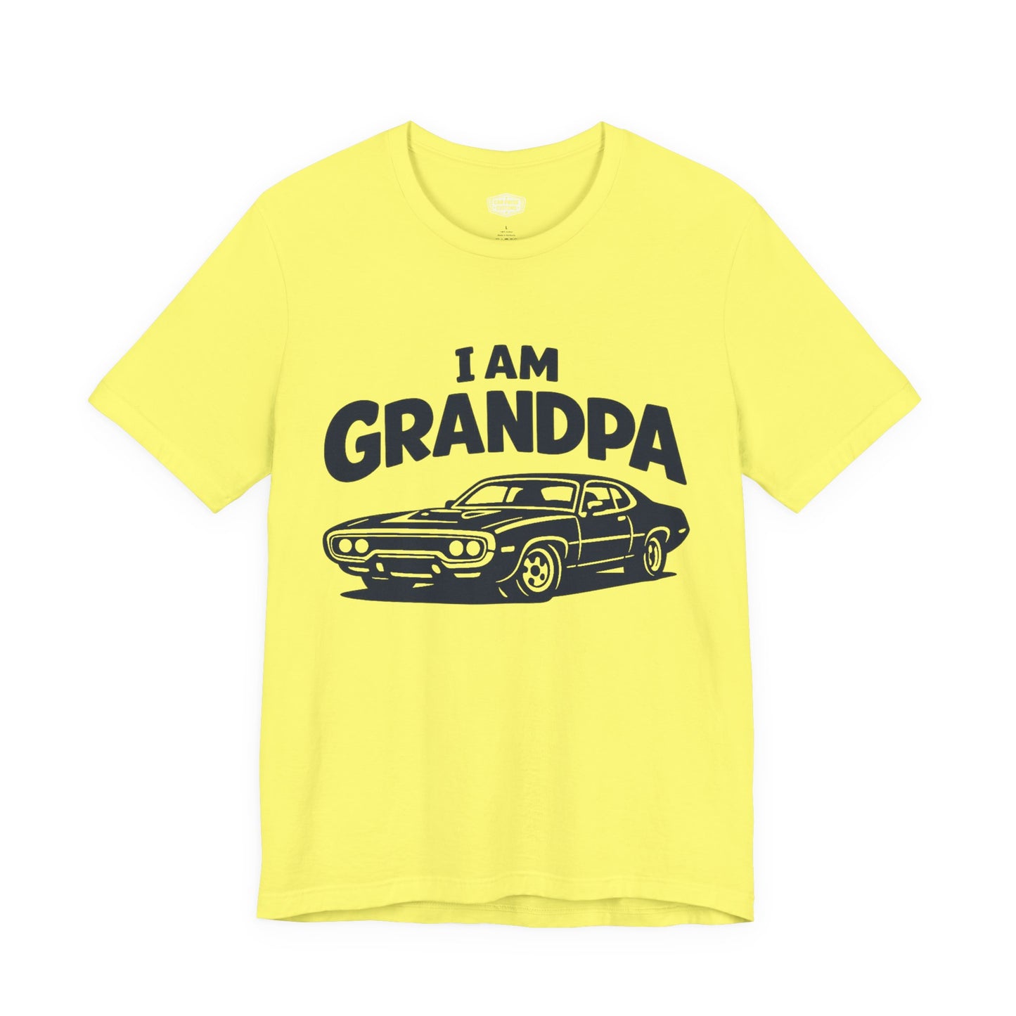 Funny Car T-Shirt | Classic Car Grandpa T-Shirt| Grandpa Car Lover Gift | 1971 Plymouth Road Runner | I am Grandpa