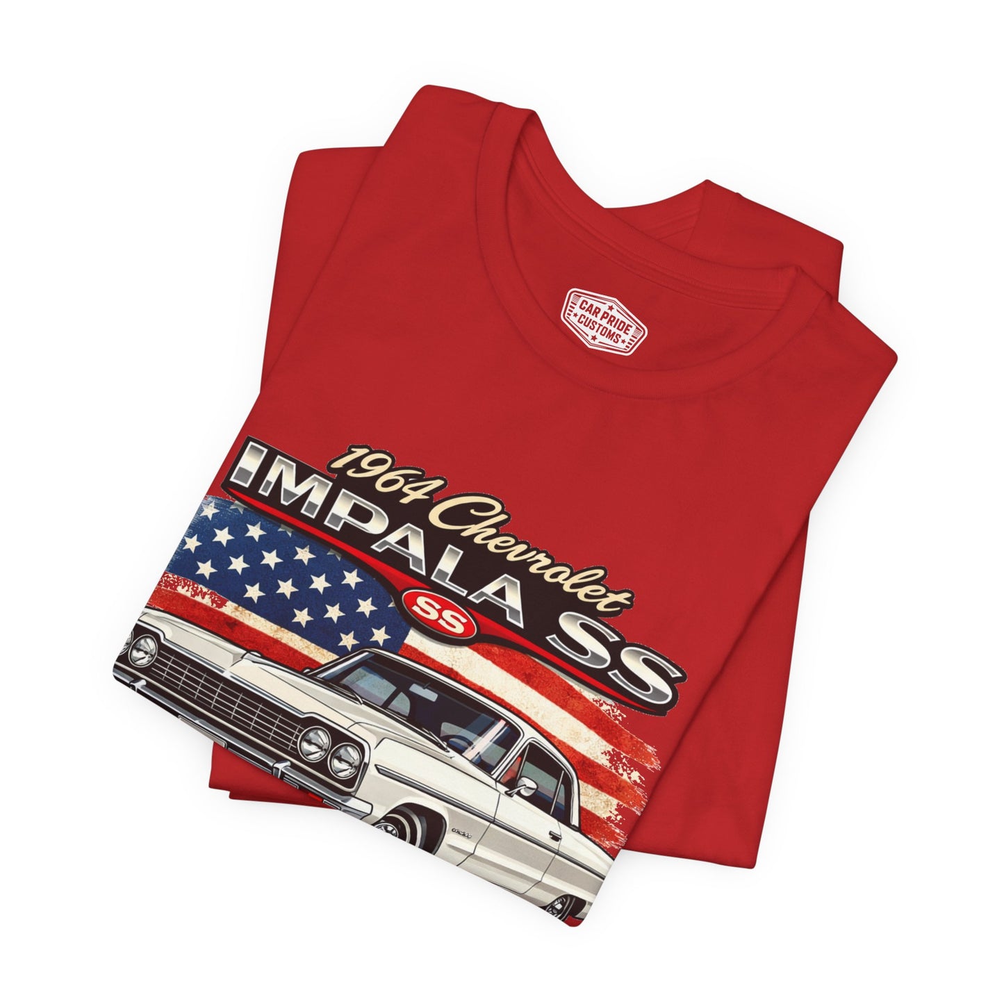 1964 Chevrolet Impala SS White Pride - Premium Tee