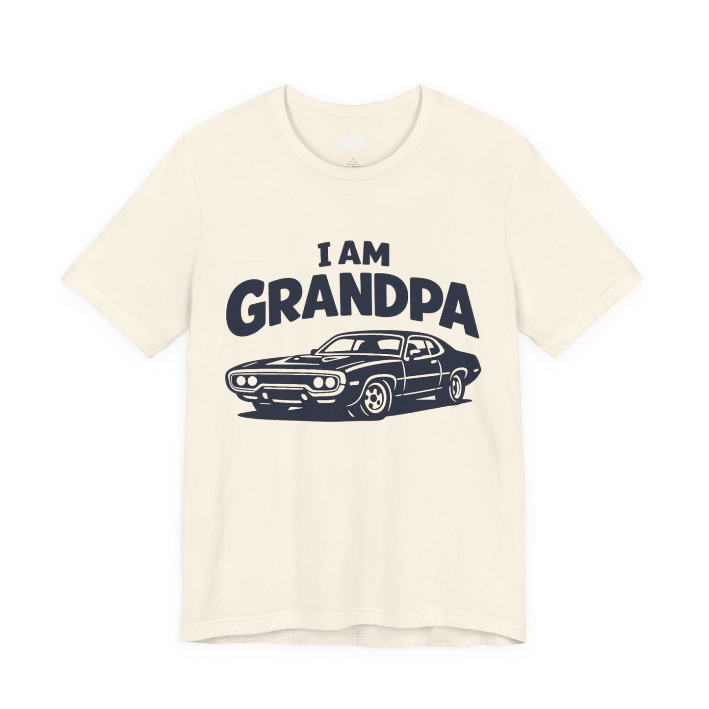 Funny Car T-Shirt | Classic Car Grandpa T-Shirt| Grandpa Car Lover Gift | 1971 Plymouth Road Runner | I am Grandpa