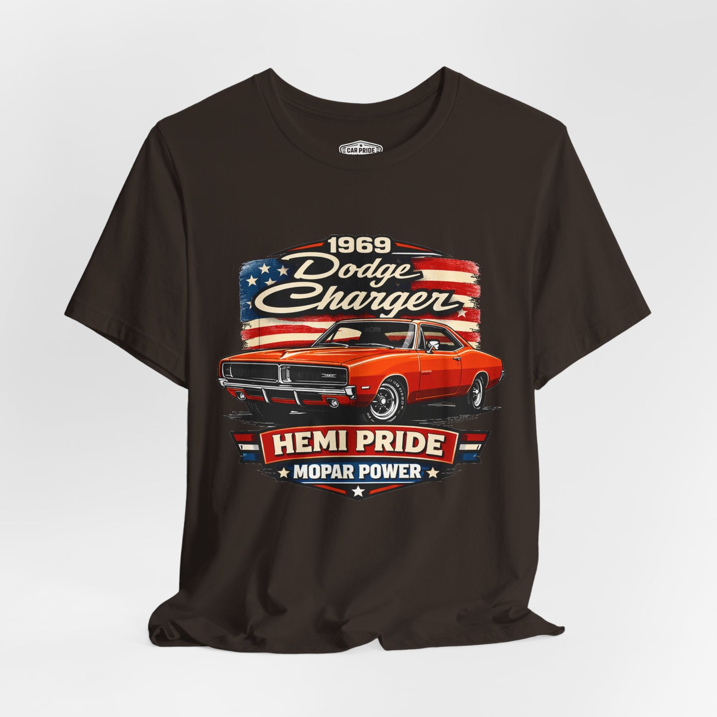 1969 Dodge Charger Orange Pride - Premium Tee