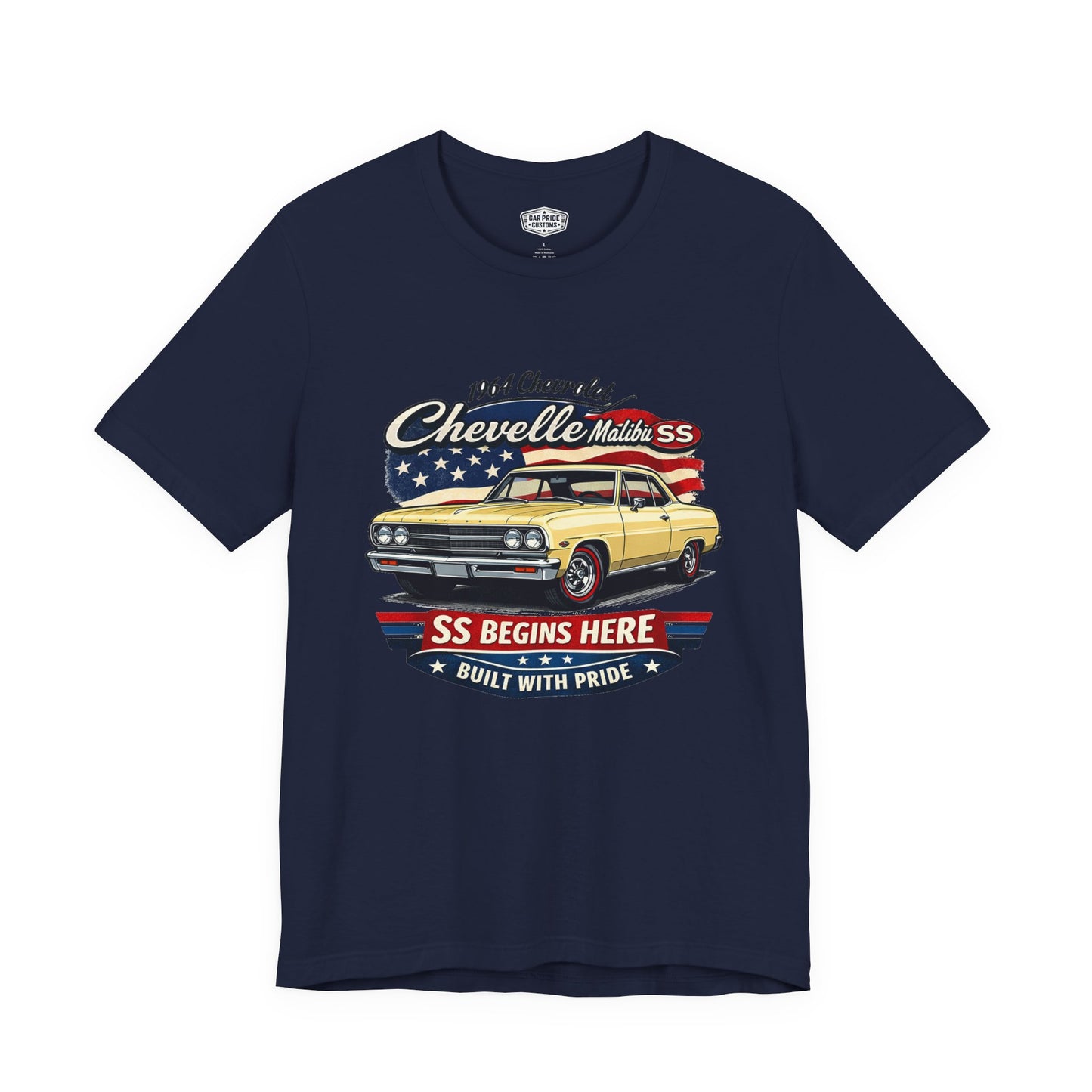 1964 Chevrolet Chevelle SS Yellow Pride - Premium Tee
