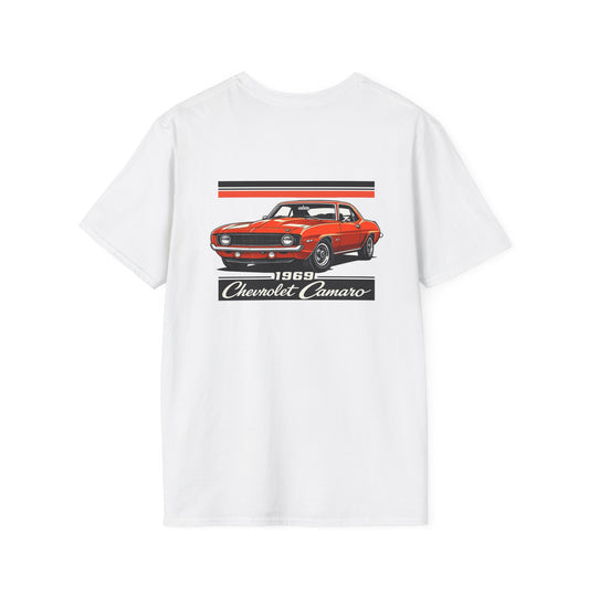1969 Chevrolet Camaro Red Stock - Standard Tee