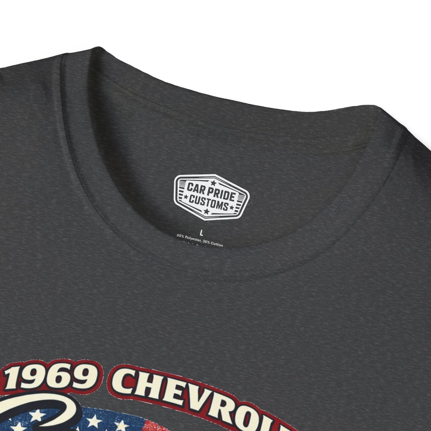 1969 Chevrolet Corvette Stingray White Pride - Standard Tee