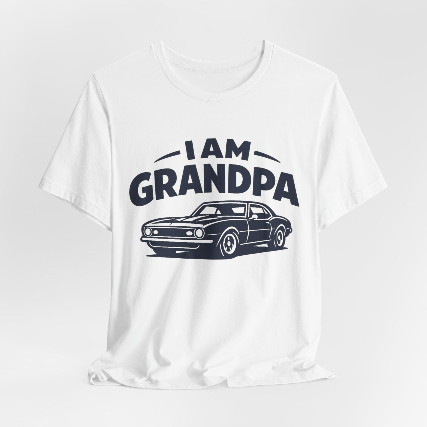 Funny Car T-Shirt | Classic Car Grandpa T-Shirt| Grandpa Car Lover Gift | 1968 Chevrolet Camaro | I am Grandpa