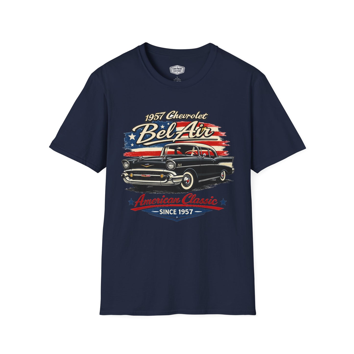 1957 Chevrolet Bel Air Black Pride - Standard Tee