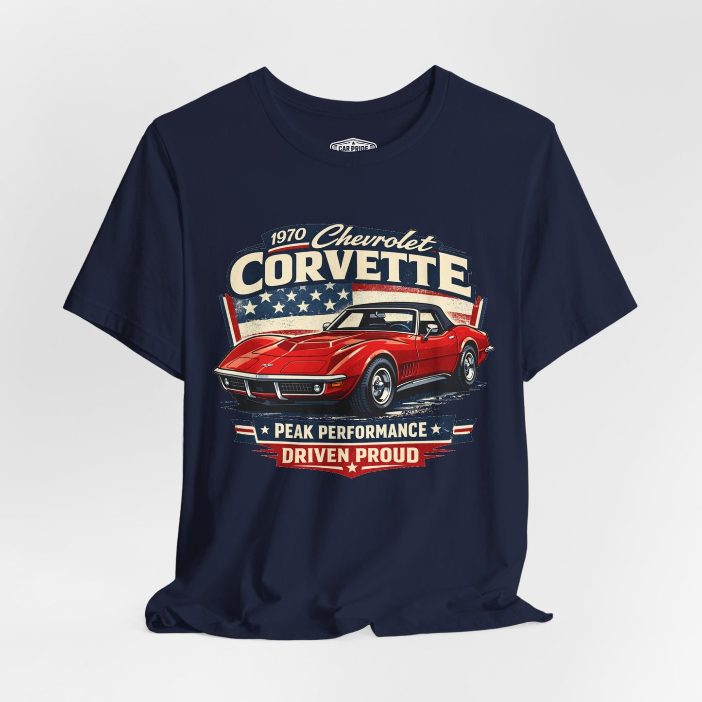 1970 Chevrolet Corvette Red Pride - Premium Tee