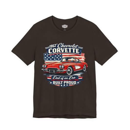 1962 Chevrolet Corvette Pride - Premium Tee