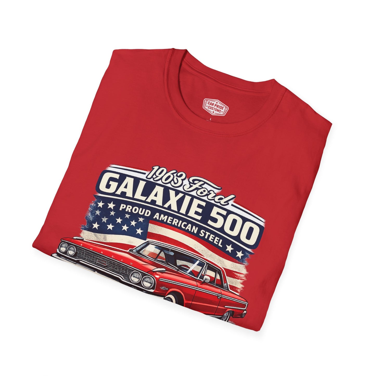1963 Ford Galaxy 500 Red Pride - Standard Tee
