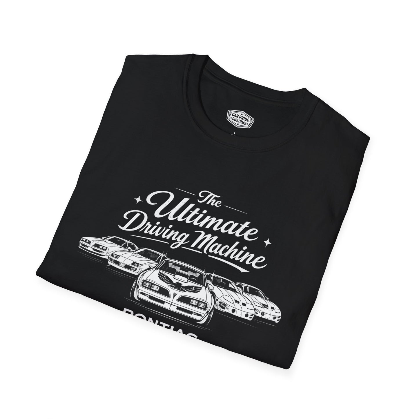 Pontiac Trans Am Evolution T-Shirt | Ultimate Driving Machine Muscle Car Graphic Tee | Vintage Pontiac Shirt