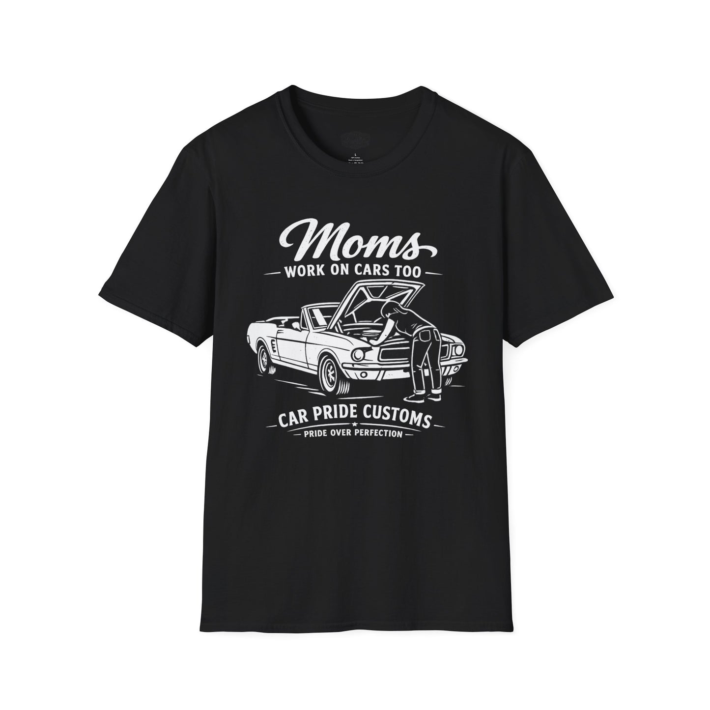 Funny Mom Car Shirt | Mother's Day Gift | Car Mom T-Shirt | Automotive Tee | Moms Work On Cars Too