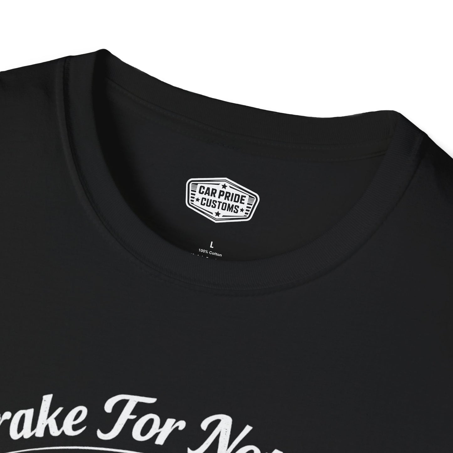 Funny Car T-Shirt | Car Guy Gift | Mechanic Shirt | 1964 Chevrolet Impala SS | I Brake for Nothing