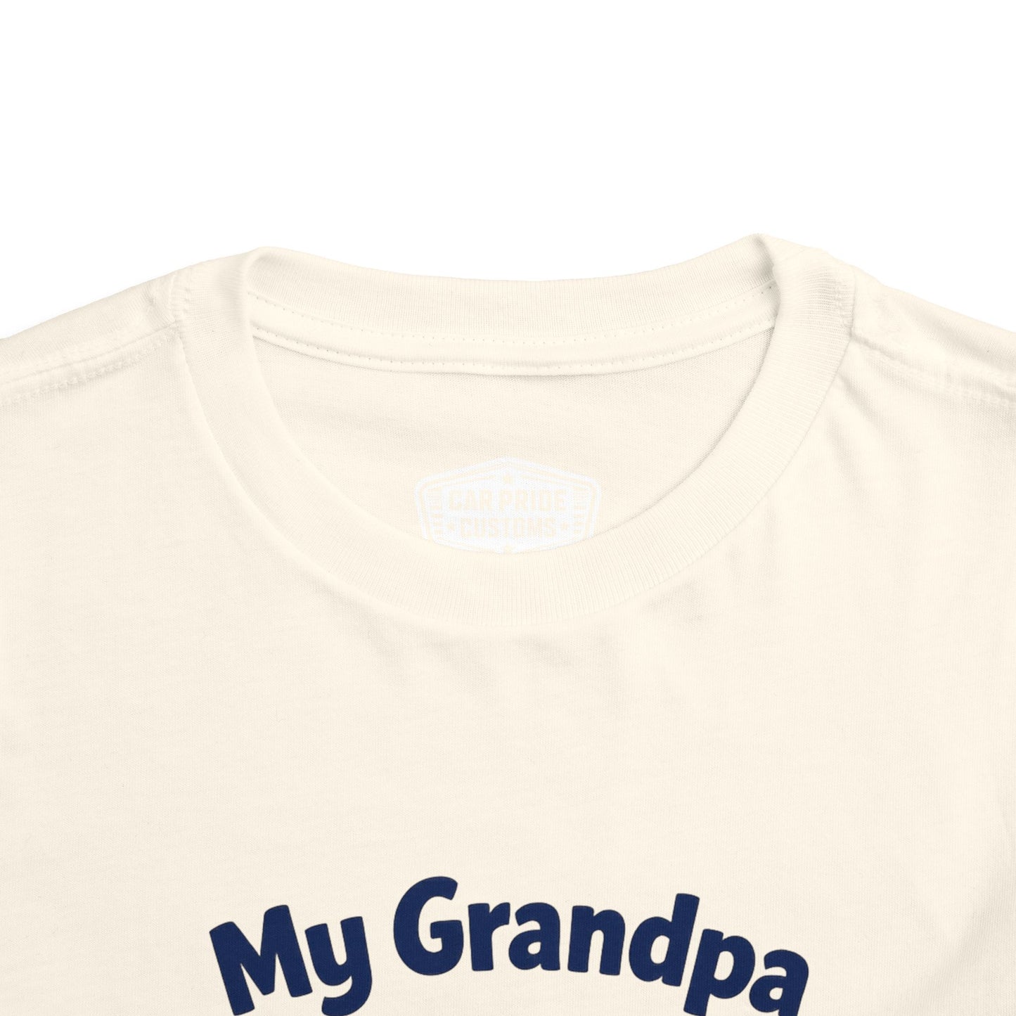 Funny Car T-Shirt | Classic Car Toddler T-Shirt| Grandpa Car Lover Gift | 1971 Plymouth Road Runner | Grandpa Likes Cars