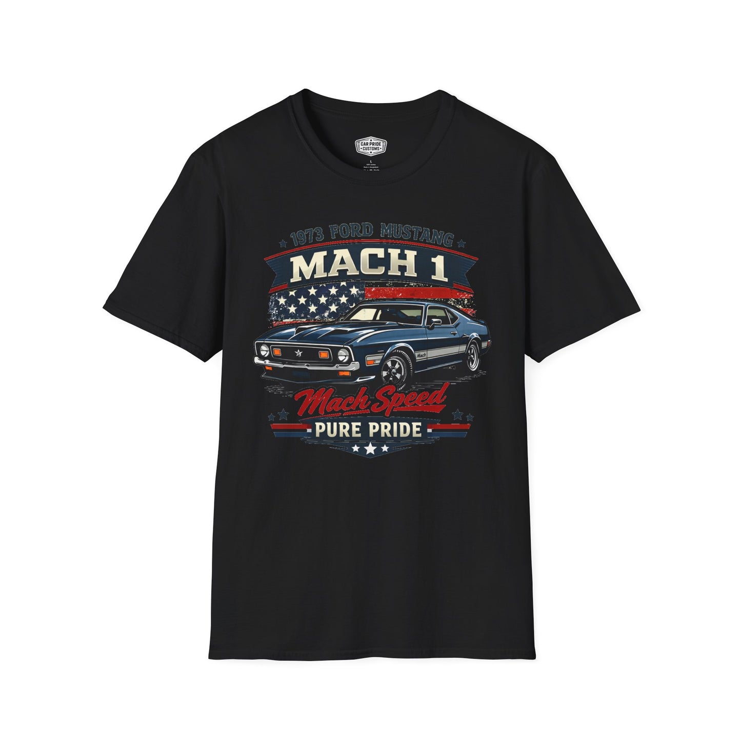 1973 Ford Mustang Mach 1 Pride - Standard Tee