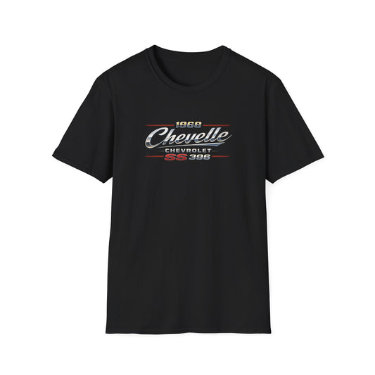 1968 Classic American Muscle Car Route 66 Retro Tee | Car Lover T-Shirt | Fathers Day Gift | Chevelle T-Shirt