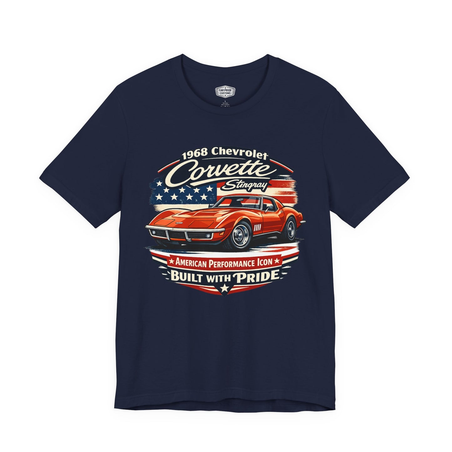 1968 Chevrolet Corvette Pride - Premium Tee