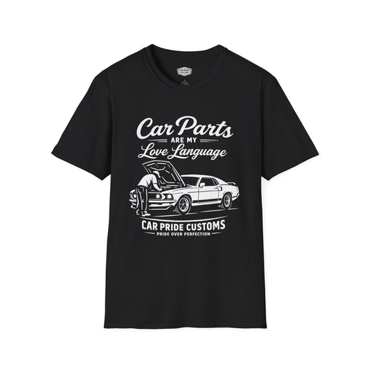 Funny Car T-Shirt | Car Guy Gift | Mechanic Shirt | 1969 Ford Mustang Mach 1 |Car Parts