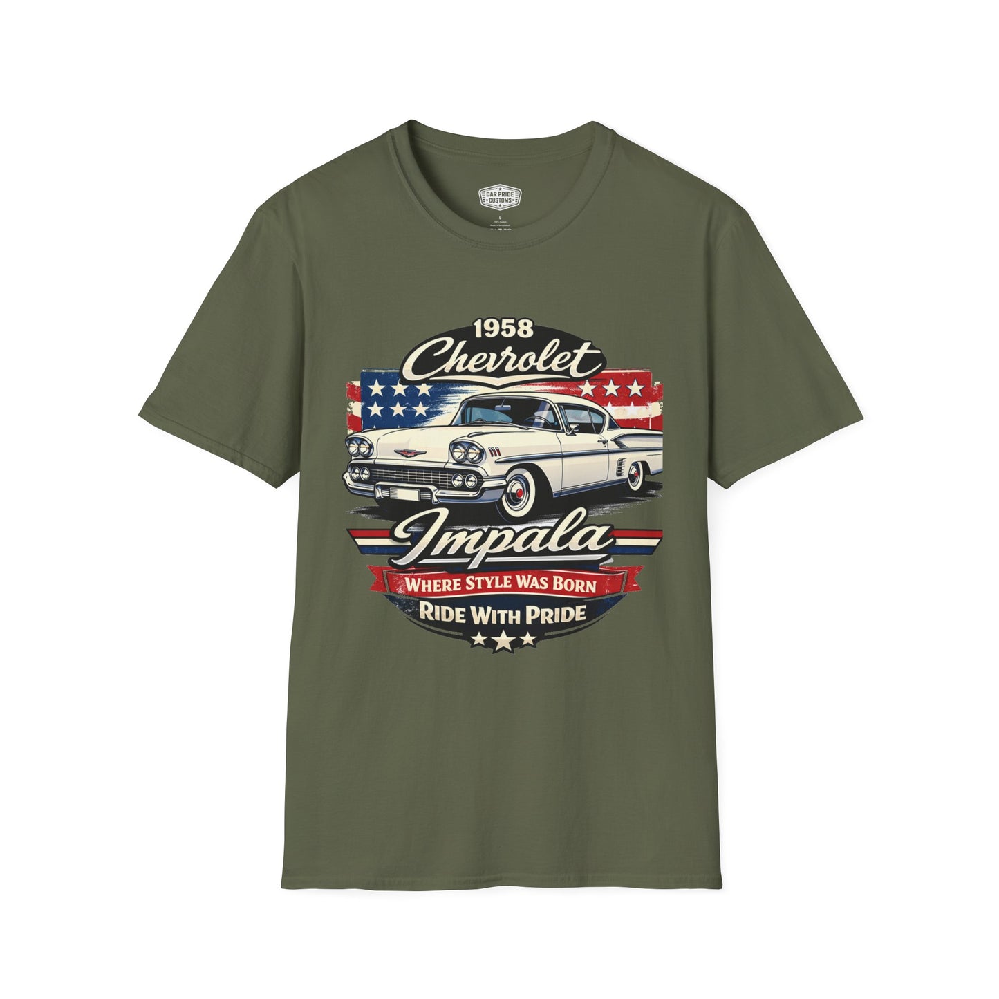 1958 Chevrolet Impala Pride - Standard Tee