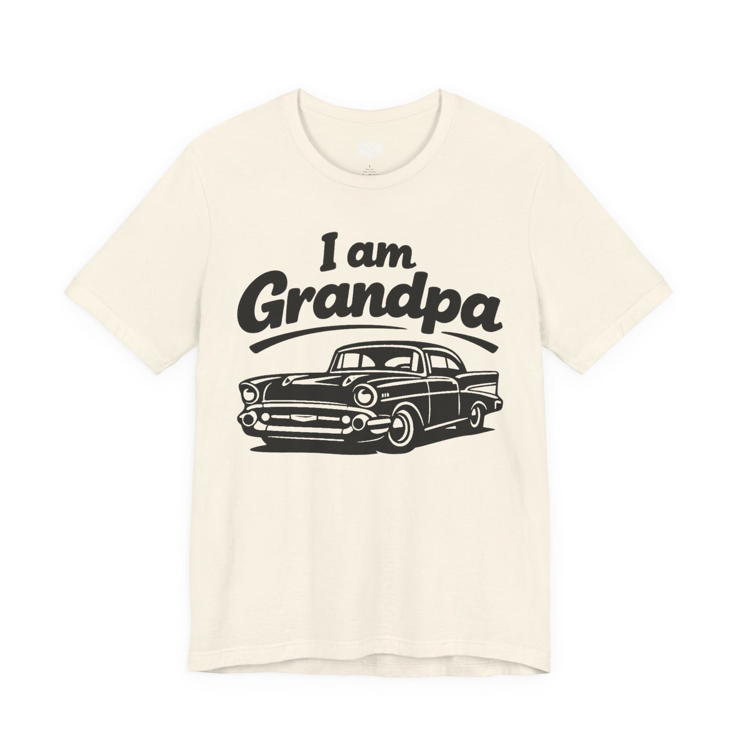 Funny Car T-Shirt | Classic Car Grandpa T-Shirt| Grandpa Car Lover Gift | 1957 Chevrolet Bel Air | I am Grandpa