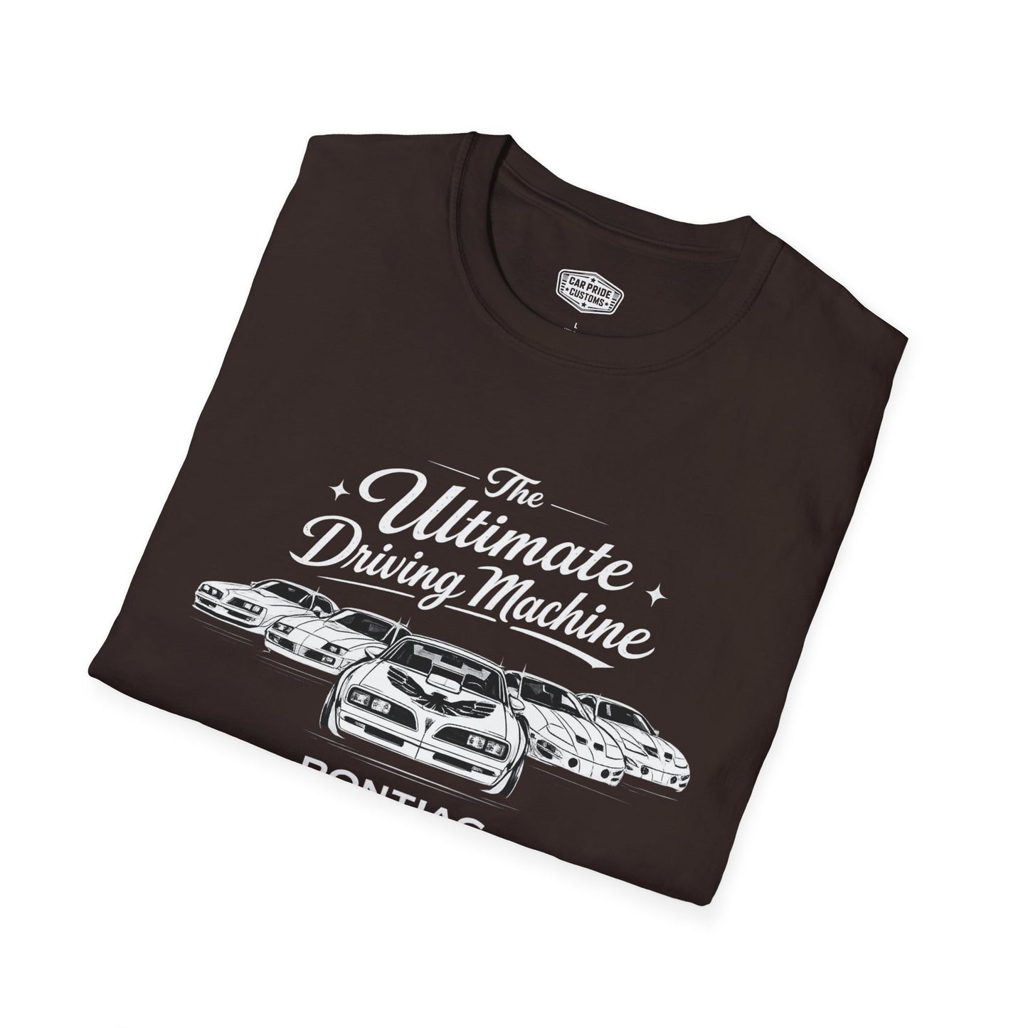 Pontiac Trans Am Evolution T-Shirt | Ultimate Driving Machine Muscle Car Graphic Tee | Vintage Pontiac Shirt