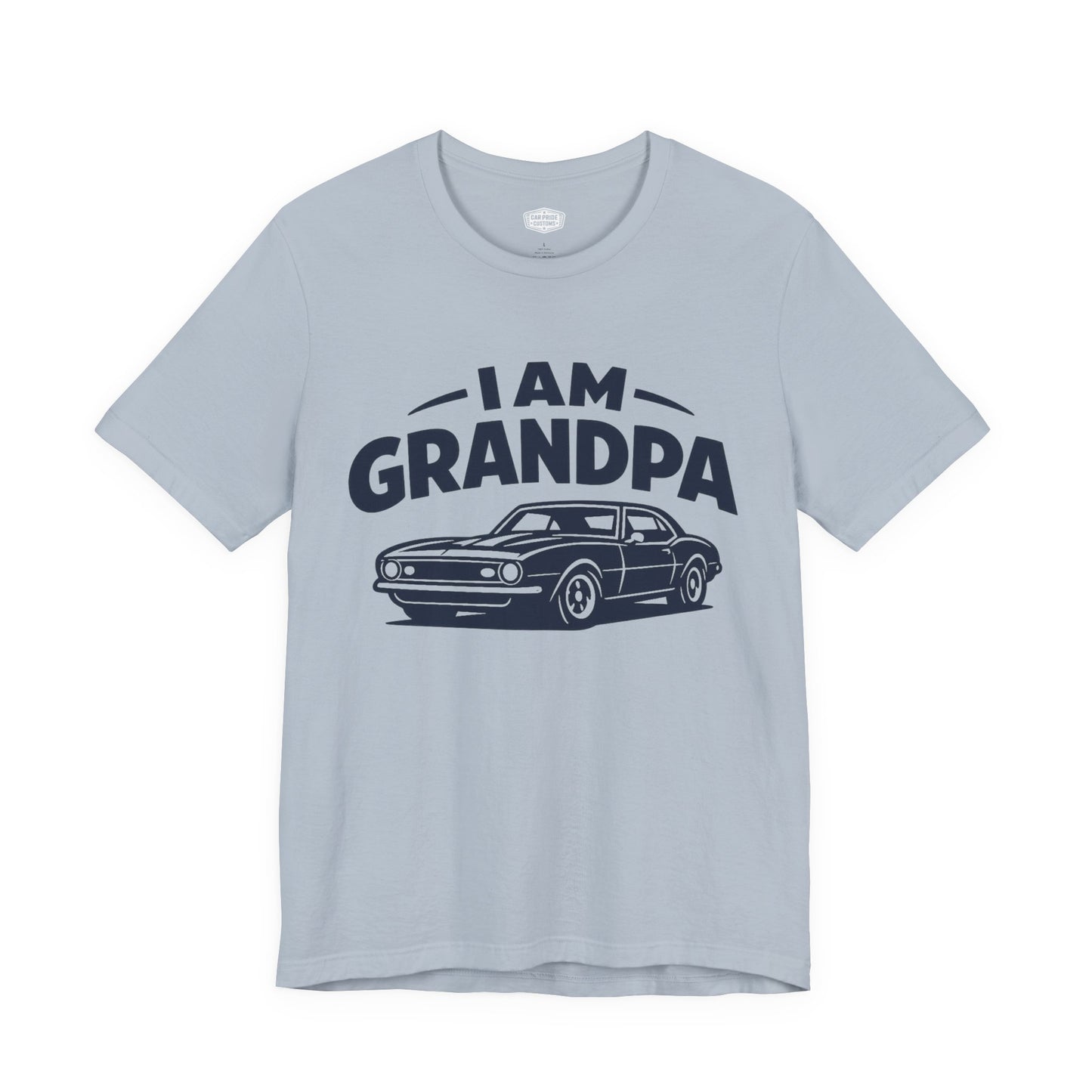 Funny Car T-Shirt | Classic Car Grandpa T-Shirt| Grandpa Car Lover Gift | 1968 Chevrolet Camaro | I am Grandpa