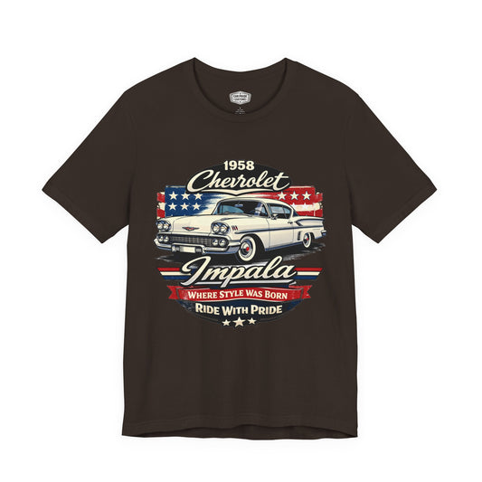 1958 Chevrolet Impala Pride - Premium Tee