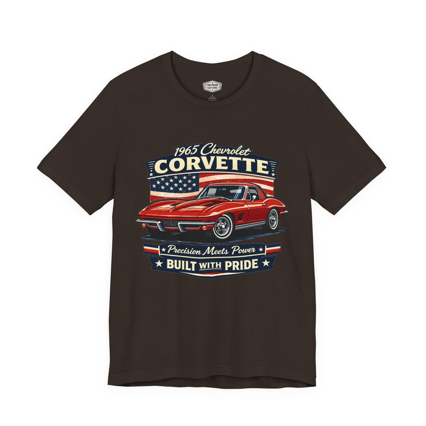 1965 Chevrolet Corvette Red Pride - Premium Tee