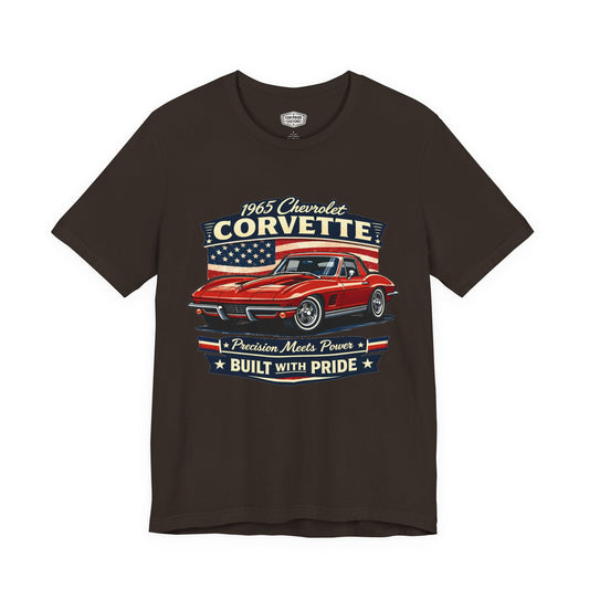 1965 Chevrolet Corvette Red Pride - Premium Tee