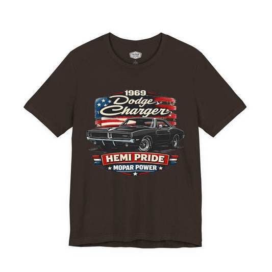 1969 Dodge Charger Black Pride - Premium Tee