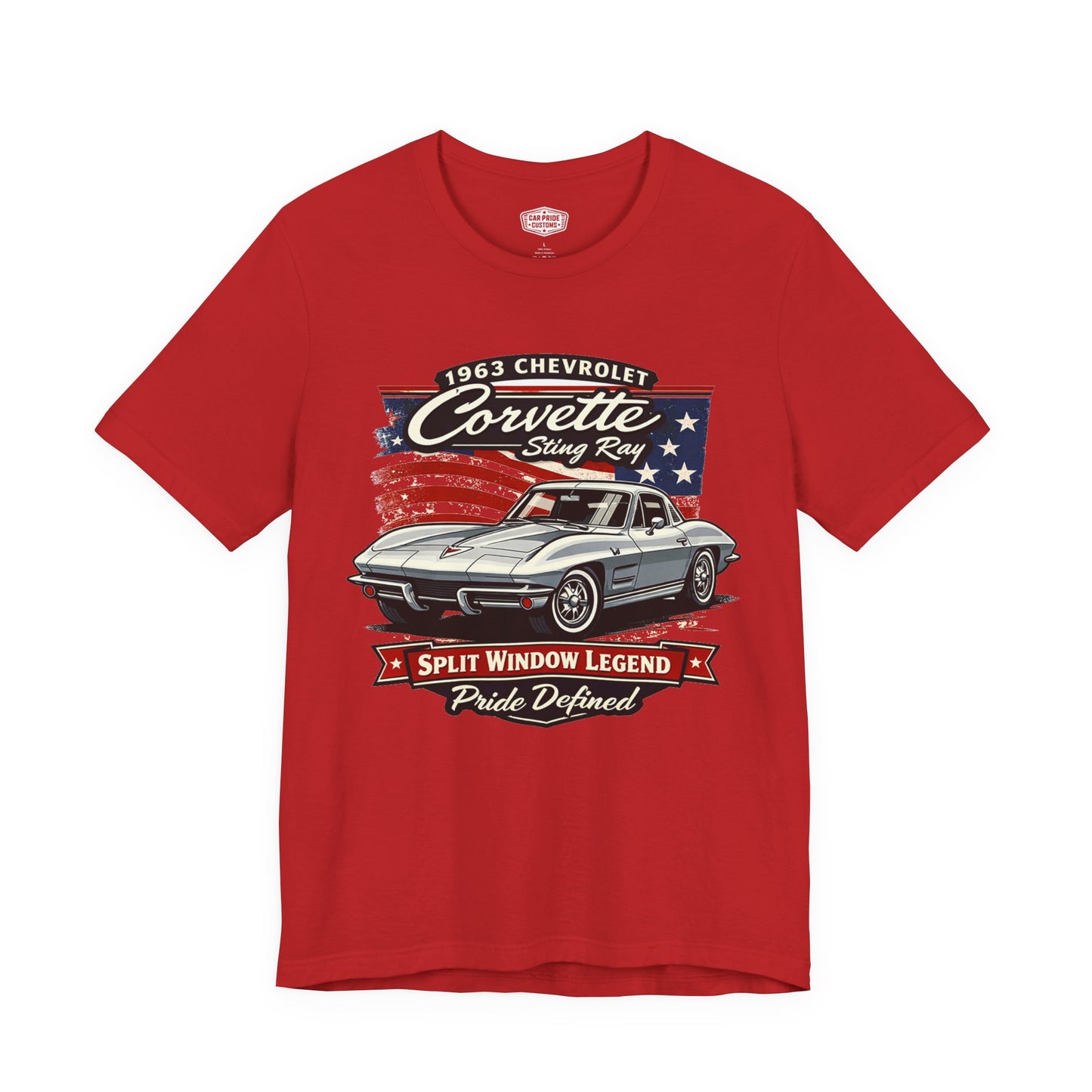 1963 Chevrolet Corvette Stingray Pride - Premium Tee