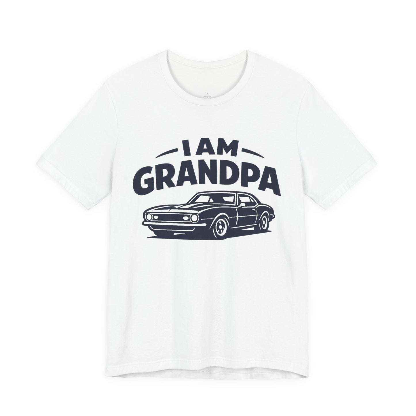 Funny Car T-Shirt | Classic Car Grandpa T-Shirt| Grandpa Car Lover Gift | 1968 Chevrolet Camaro | I am Grandpa