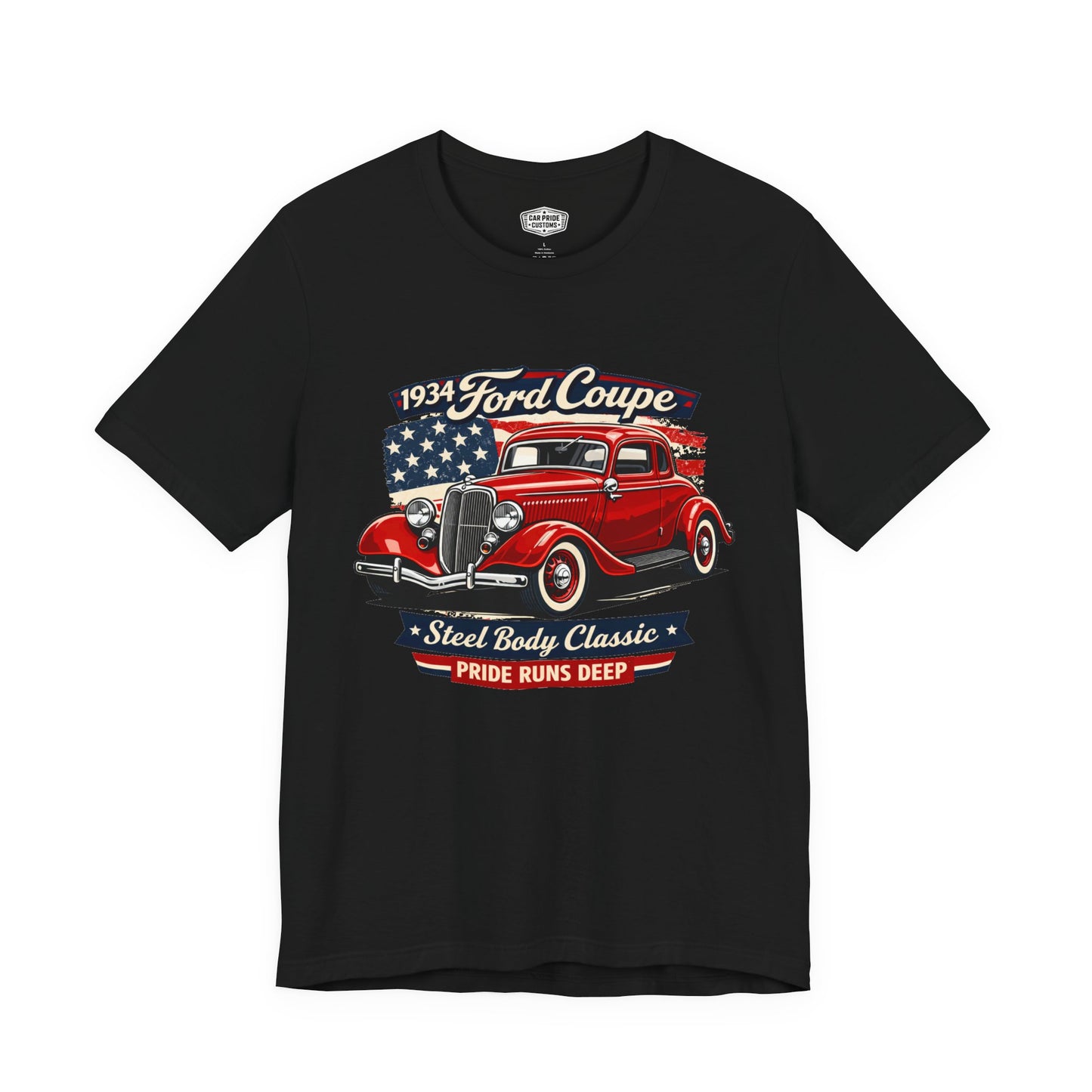 1934 Ford Coupe Red Pride - Premium Tee