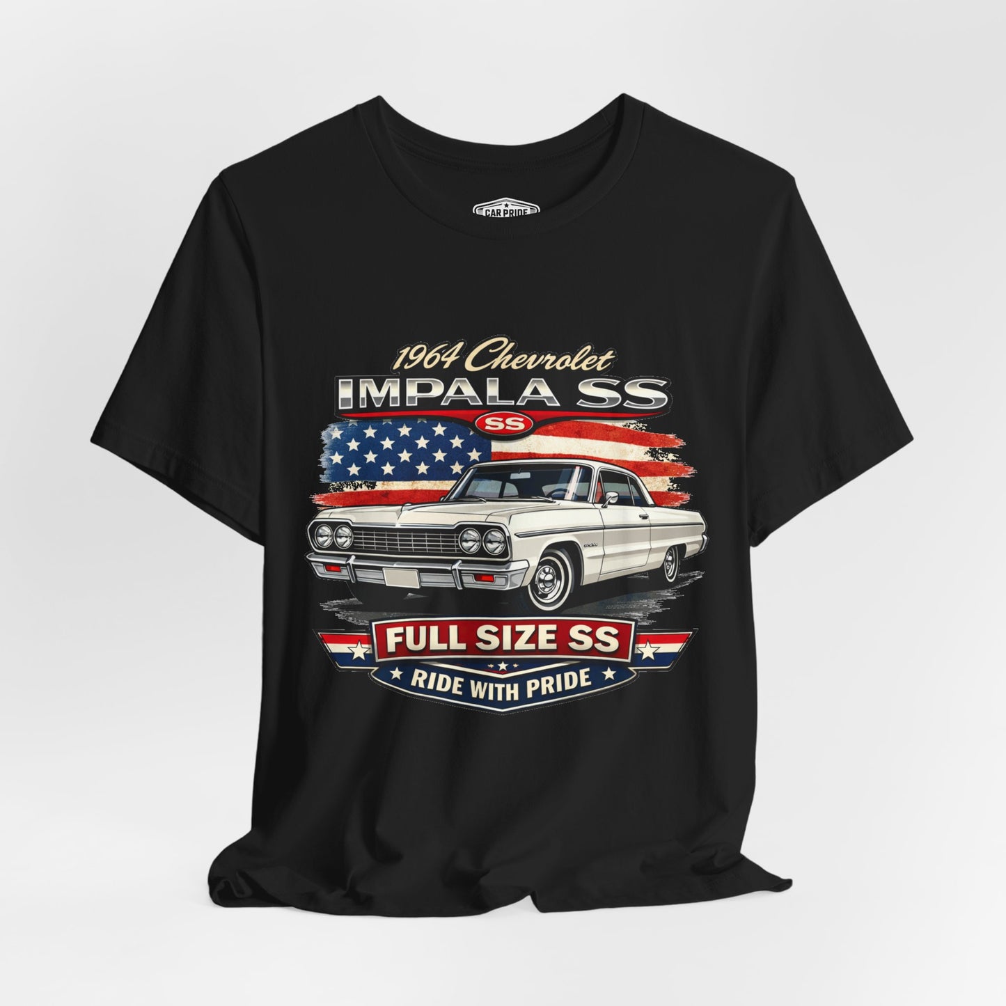 1964 Chevrolet Impala SS White Pride - Premium Tee