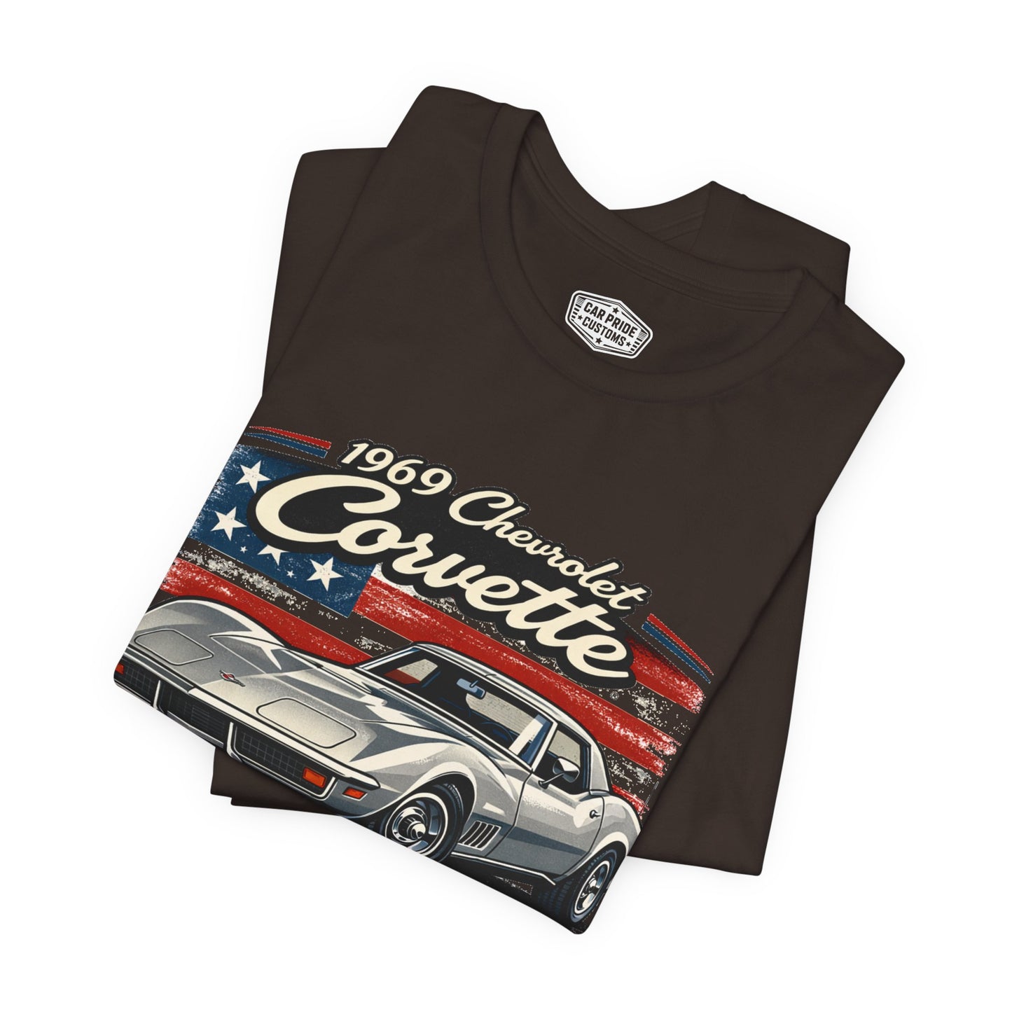1969 Chevrolet Corvette Silver Pride - Premium Tee