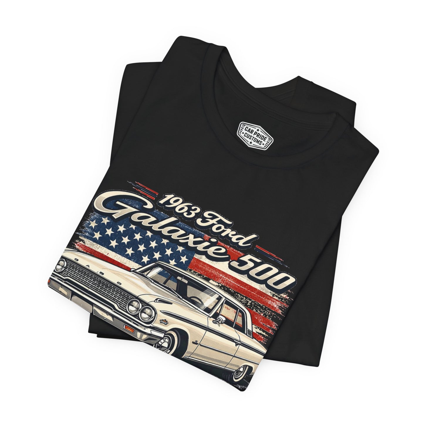 1963 Ford Galaxy 500 Yellow Pride - Premium Tee