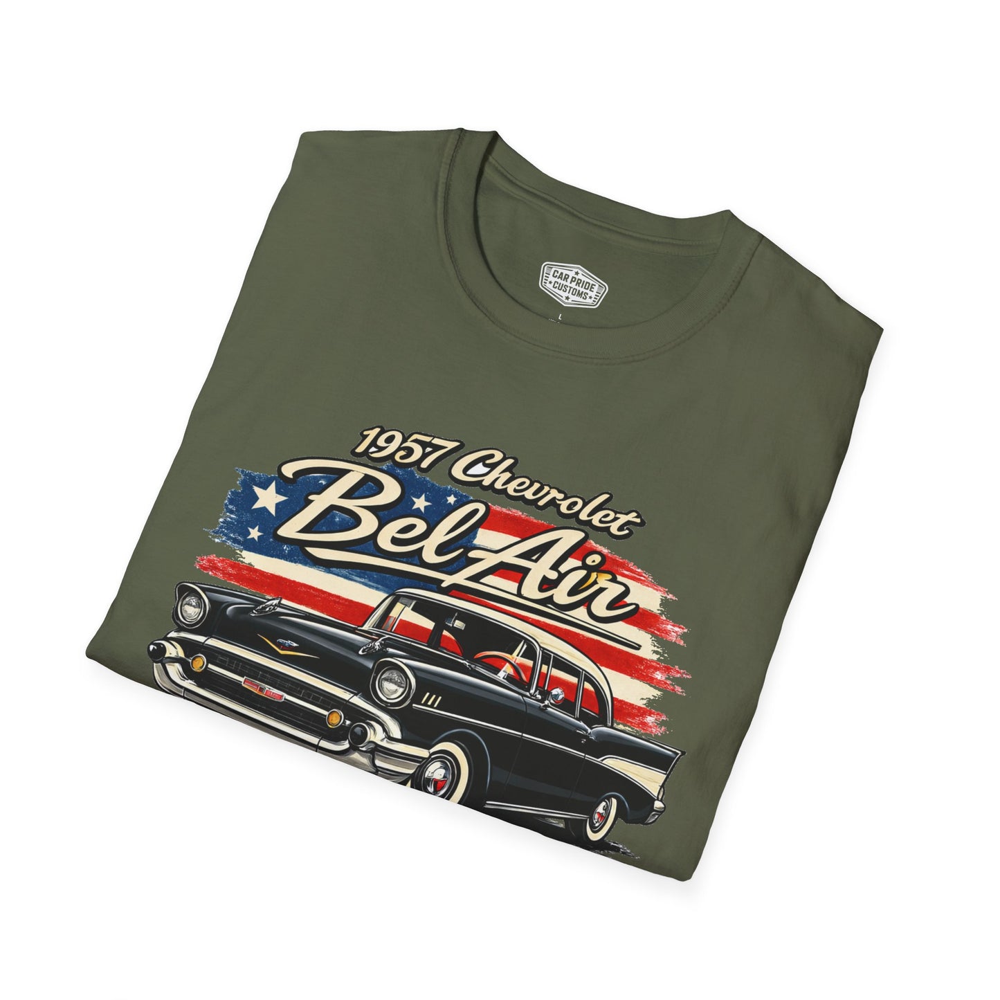 1957 Chevrolet Bel Air Black Pride - Standard Tee