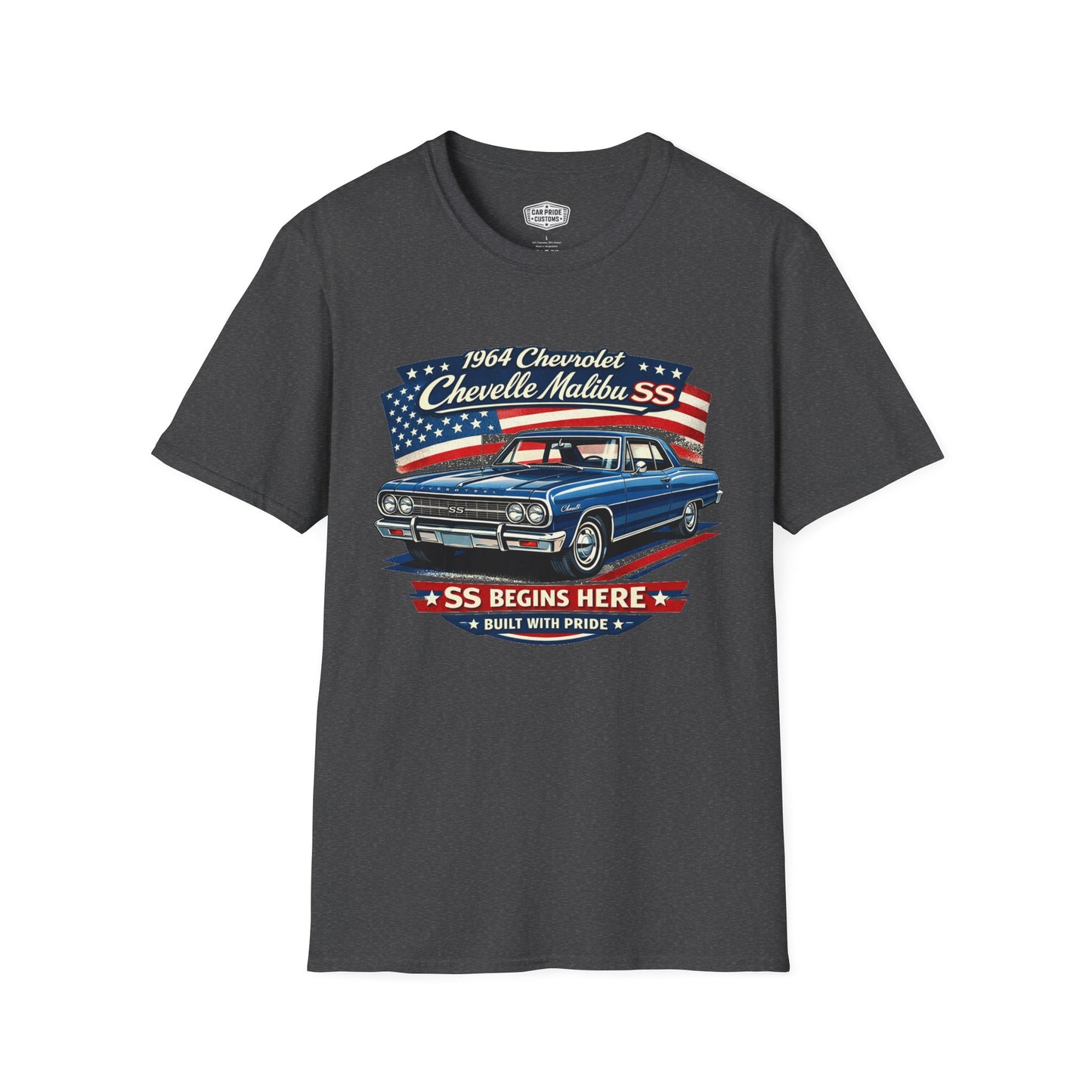 1964 Chevrolet Chevelle SS Blue Pride - Standard Tee