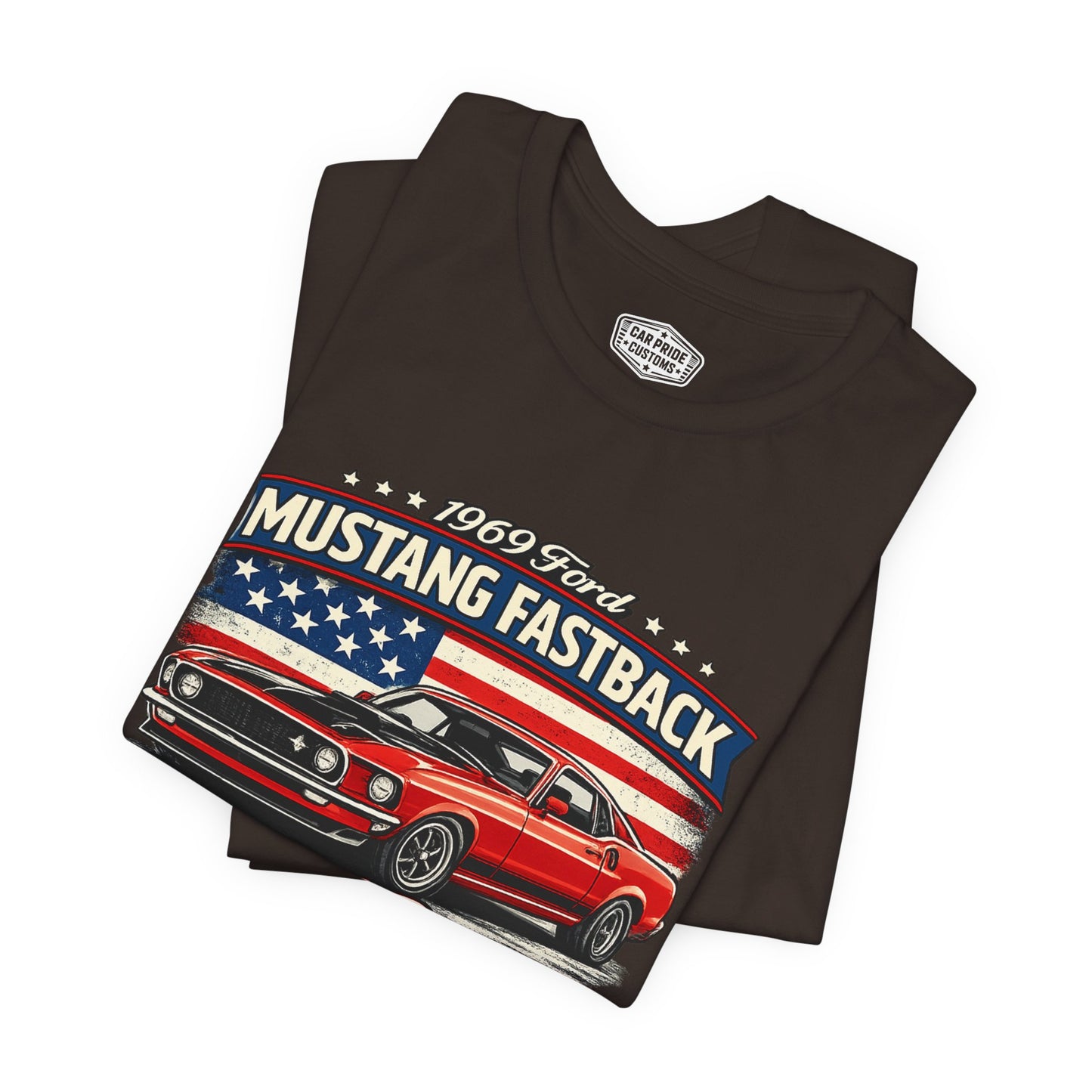 1969 Ford Mustang Fastback Mach 1 Pride - Premium Tee