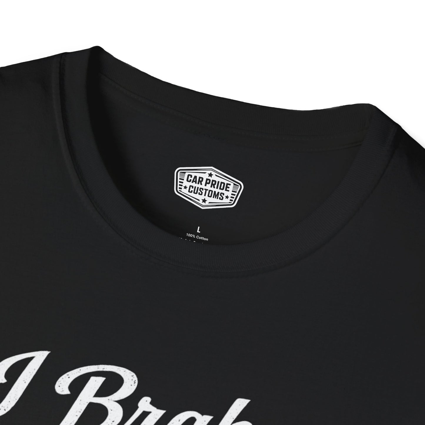 Funny Car T-Shirt | Car Guy Gift | Mechanic Shirt | 1968 Dodge Charger | I Brake for Nothing