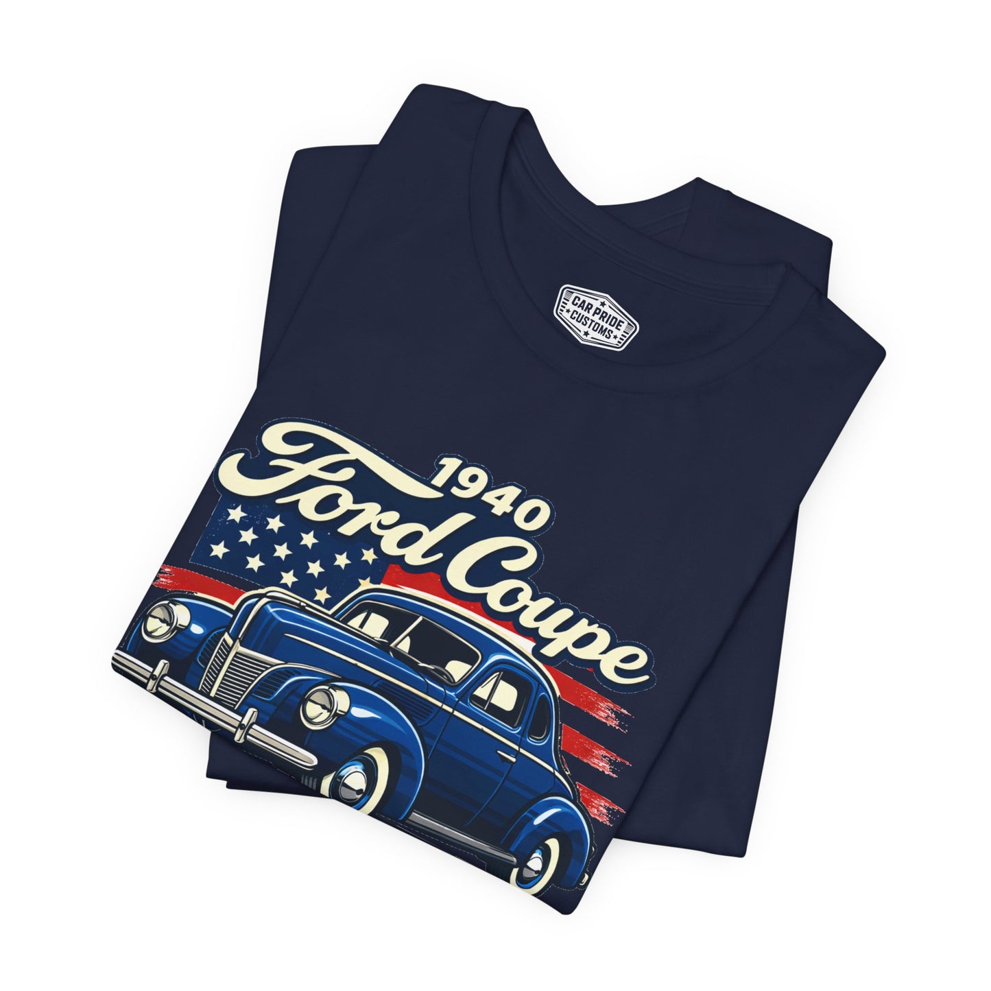 1940 Ford Coupe Blue Pride - Premium Tee