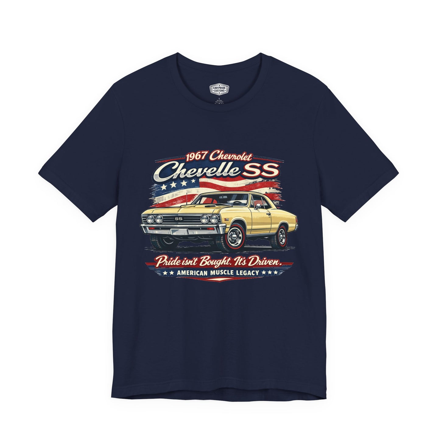 1967 Chevrolet Chevelle SS Yellow Pride - Premium Tee