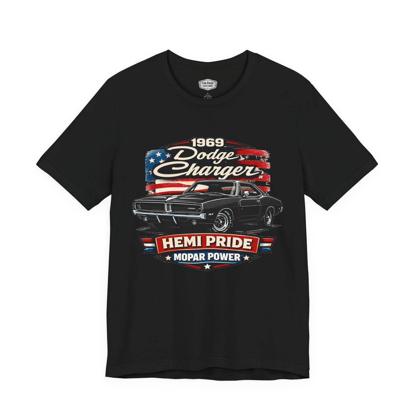 1969 Dodge Charger Black Pride - Premium Tee