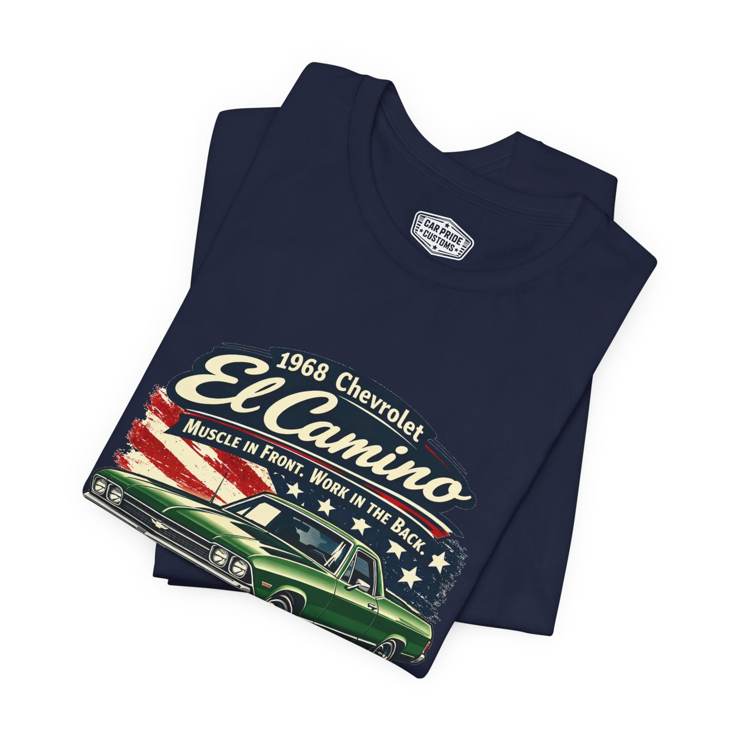 1968 Chevrolet El Camino Green Pride - Premium Tee