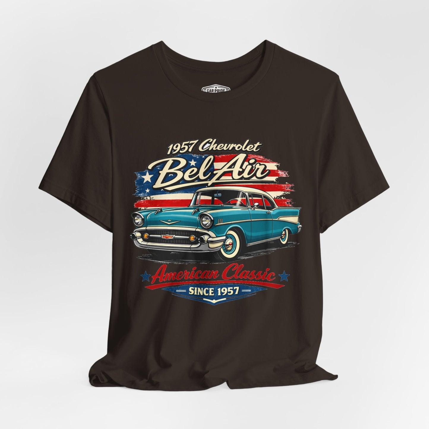 1957 Chevrolet Bel Air Blue Pride - Premium Tee