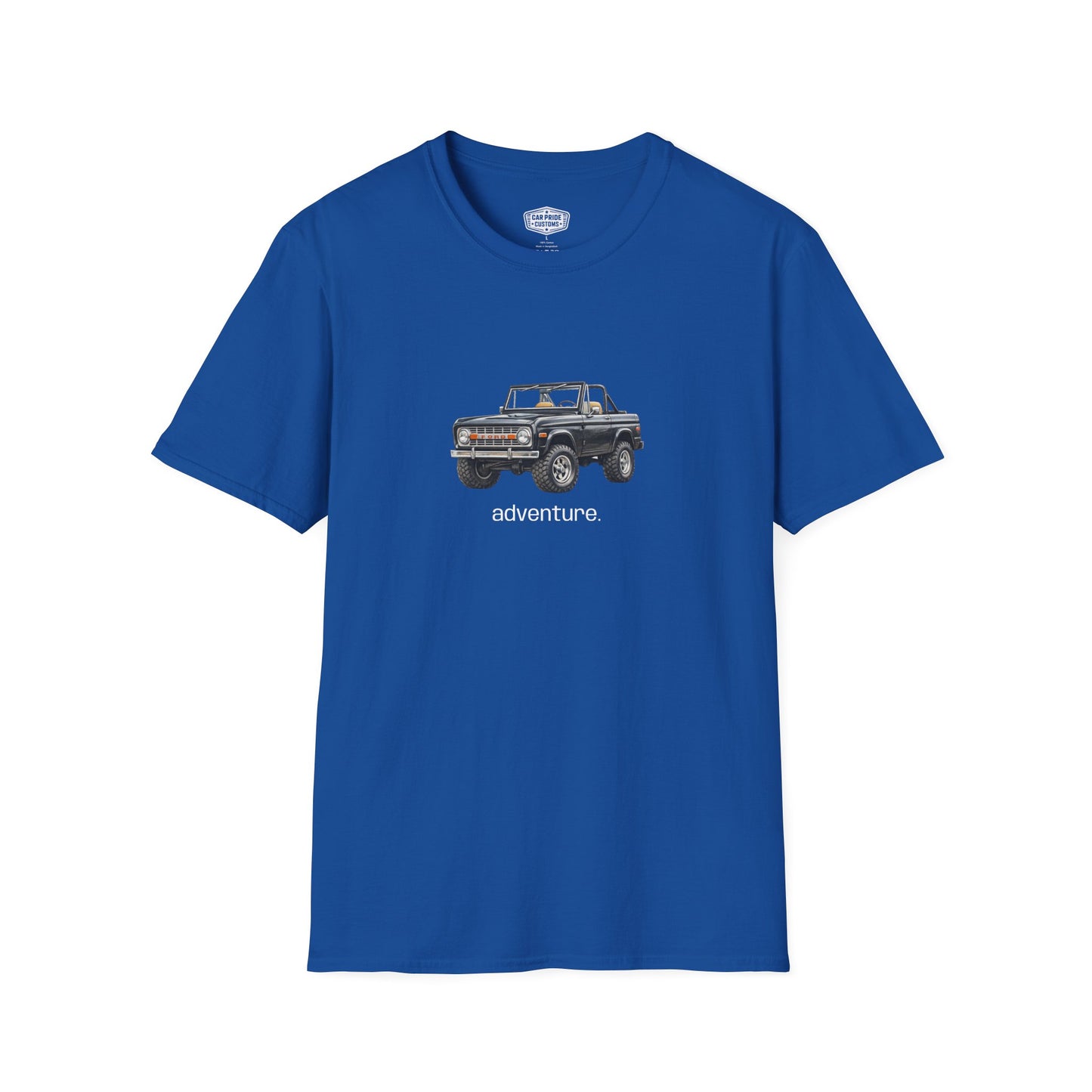Classic Ford Bronco Adventure T-Shirt | Off Road SUV Tee | Personalized Bronco Shirt | Vintage 4x4 Gift