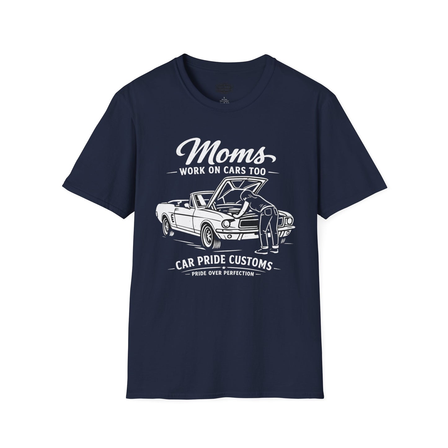 Funny Mom Car Shirt | Mother's Day Gift | Car Mom T-Shirt | Automotive Tee | Moms Work On Cars Too