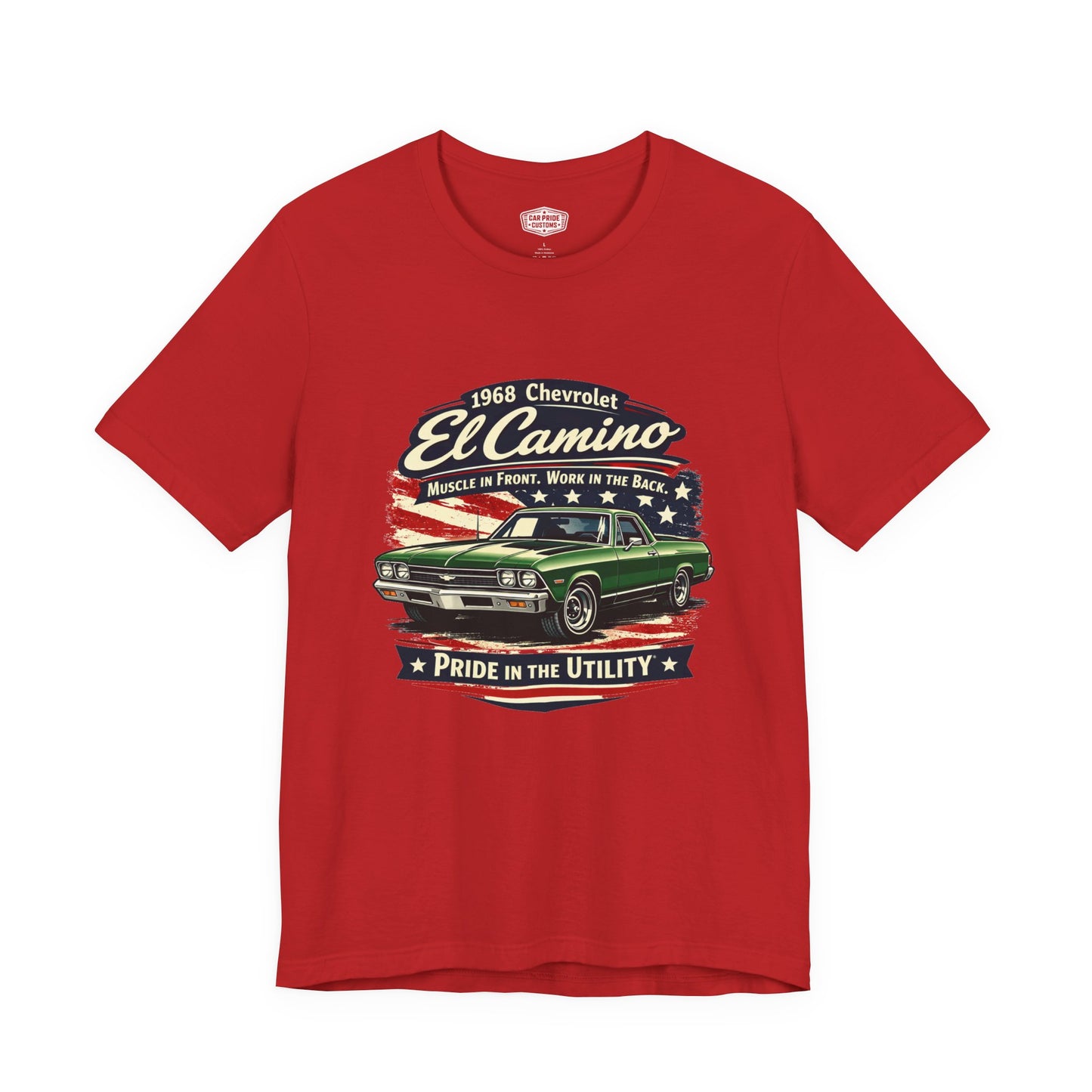 1968 Chevrolet El Camino Green Pride - Premium Tee