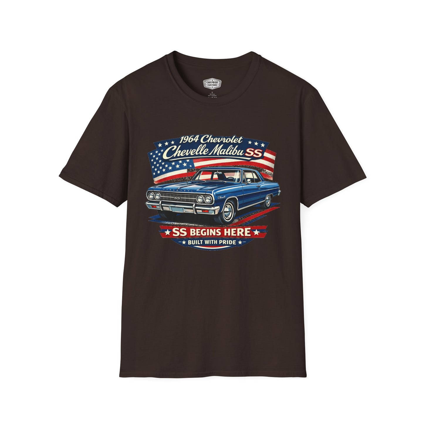 1964 Chevrolet Chevelle SS Blue Pride - Standard Tee