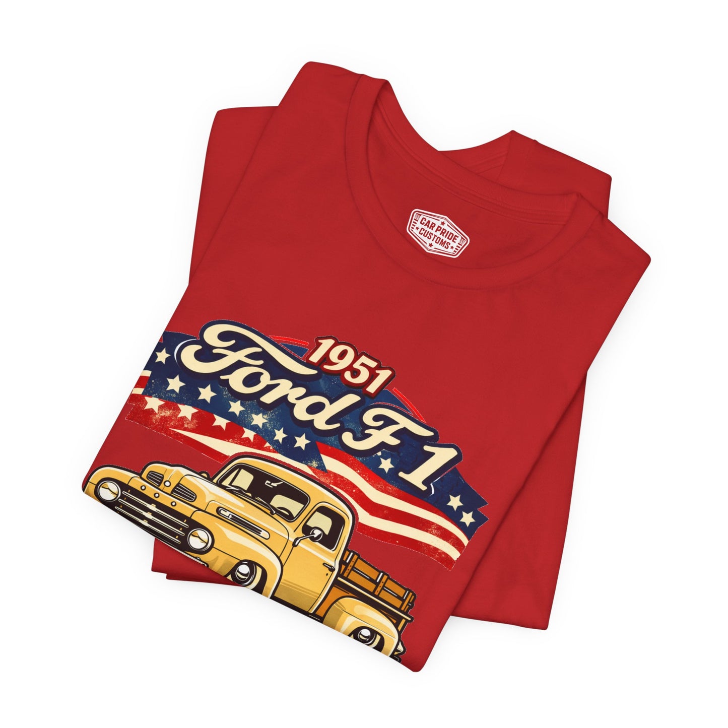 1951 Ford F1 Yellow Pride - Premium Tee