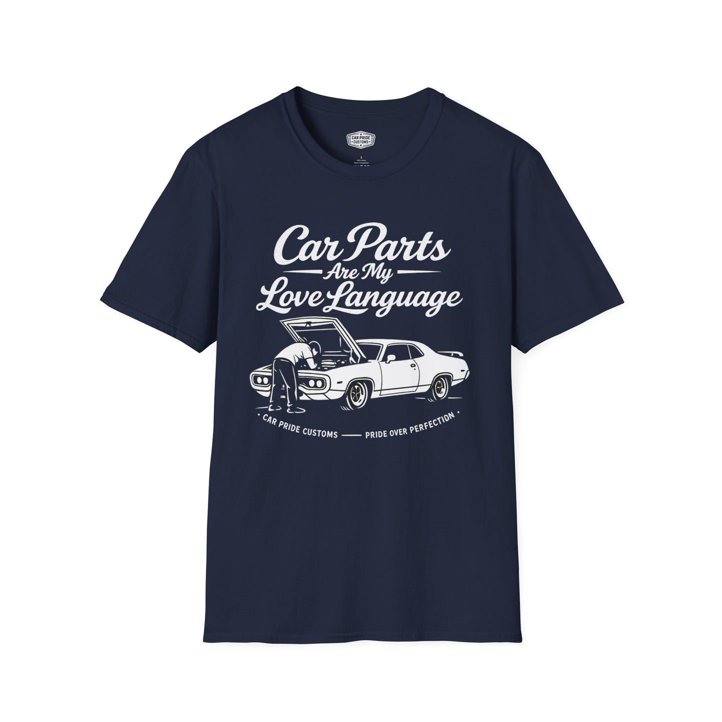 Funny Car T-Shirt | Car Guy Gift | Mechanic Shirt | 1971 Plymouth Road Runner | Car Parts