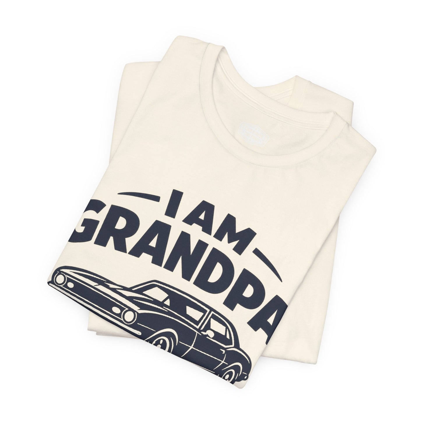 Funny Car T-Shirt | Classic Car Grandpa T-Shirt| Grandpa Car Lover Gift | 1968 Chevrolet Camaro | I am Grandpa